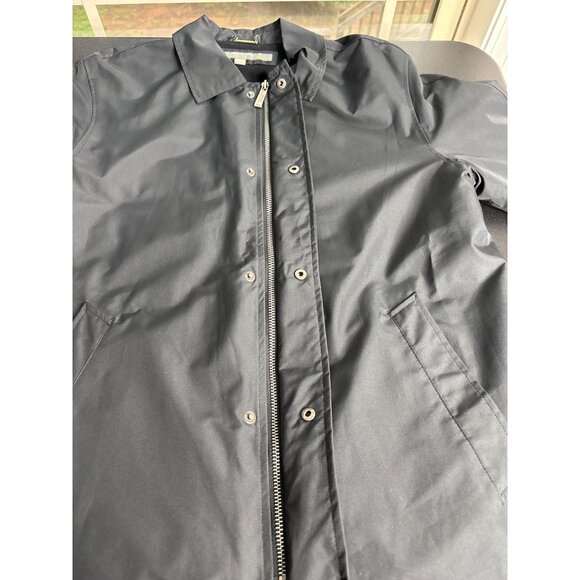 Kenneth Cole Reaction Men's Black Semi-Insulated Relaxed Trench Coat Size M - Picture 6 of 11